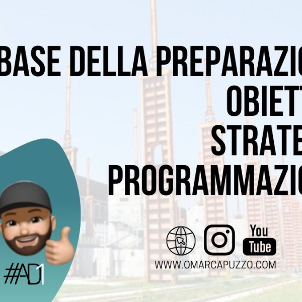 Chi è il preparatore e come scelgo le priorità da allenare:&nbsp;Precampionato.