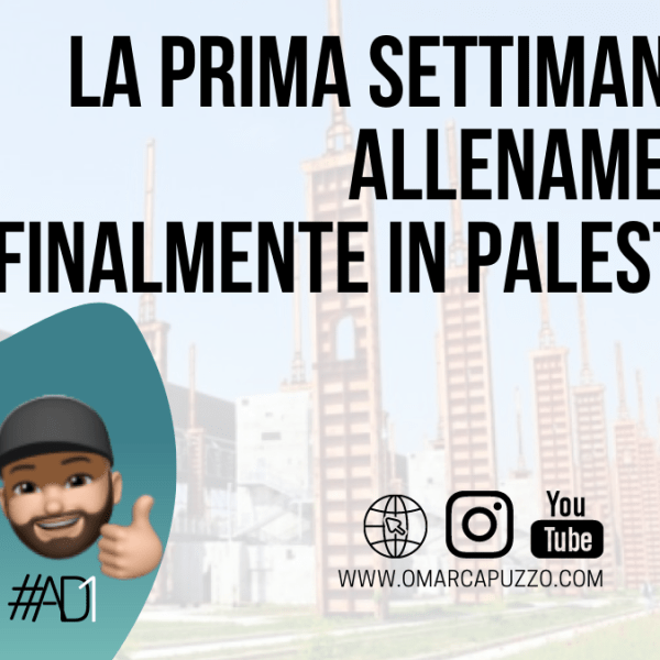 La prima settimana di&nbsp;allenamento!